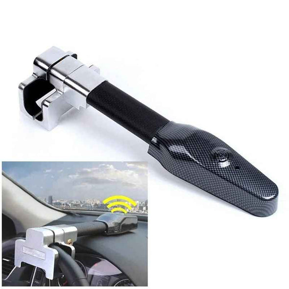 Universal Car Steering Wheel Lock – Anti-Theft Security Alarm T-Lock